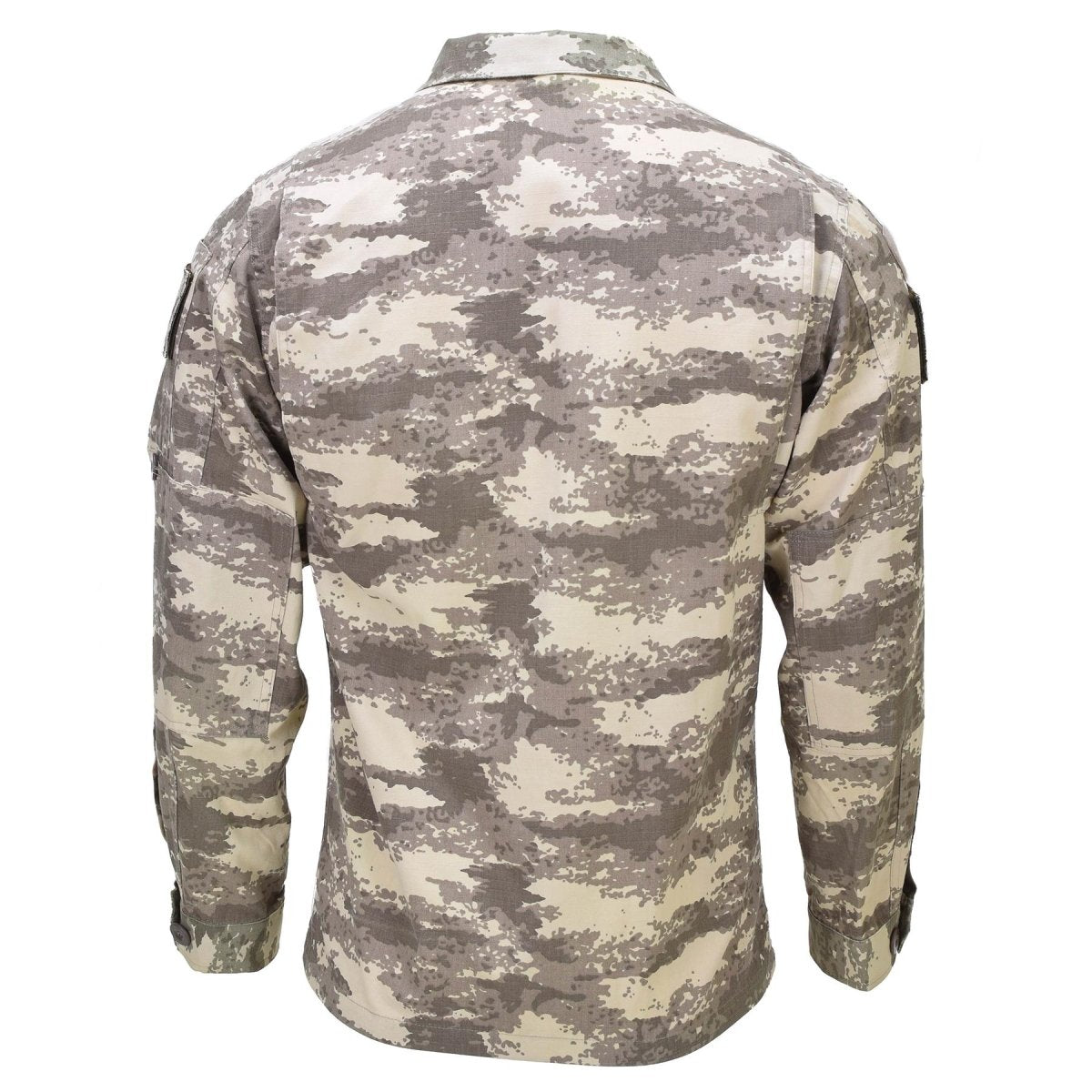 Genú de la chaqueta de uniforme original turco Ripstop Codos reforzados M2021 CAMO