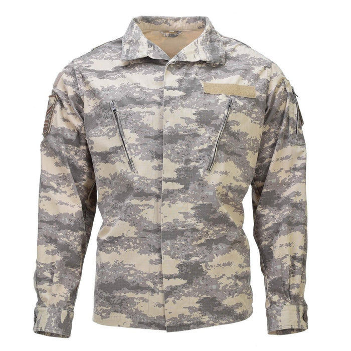 Chaqueta de uniforme original turca genuina Codos reforzados RipStop M2021 Camo - GoMilitar