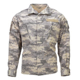 Genú de la chaqueta de uniforme original turco Ripstop Codos reforzados M2021 CAMO