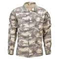 Genú de la chaqueta de uniforme original turco Ripstop Codos reforzados M2021 CAMO