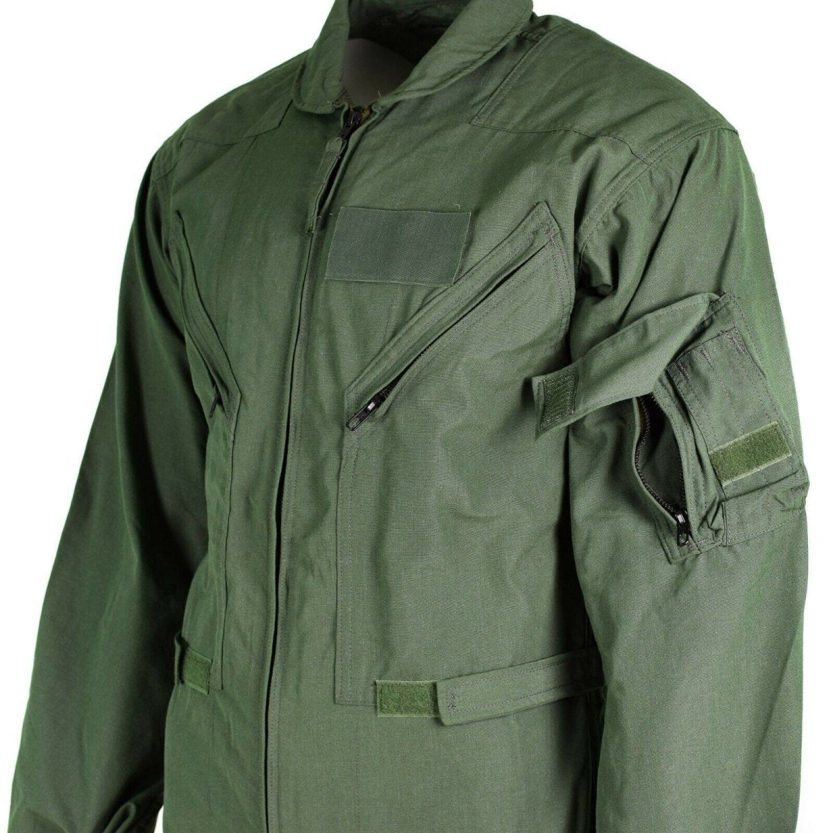 Traje de vuelo genuino del ejército de EE. UU. USAF CWU-27/P Verde nomex resistente al fuego