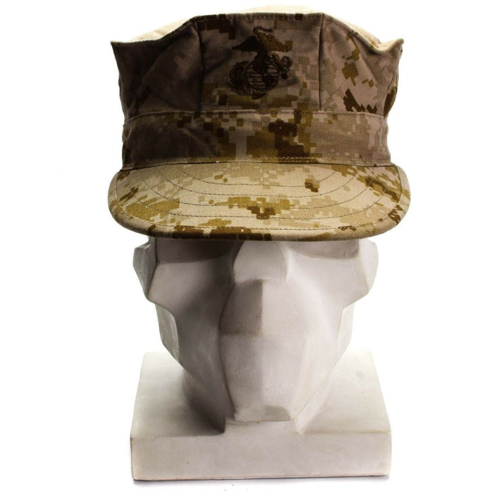 Gorra de guarnición genuina del ejército de EE. UU. MARPAT MC DESERT sombrero militar de campo patrulla BDU - GoMilitar