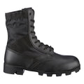 Botas de cuero negras de la jungla de EE. UU.