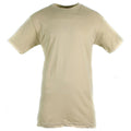 Camiseta genuina del ejército de los EE. UU. Camisa de algodón de color caqui Mangas cortas Militares Nuevo