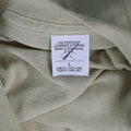 Camiseta genuina del ejército de los EE. UU. Camisa de algodón de color caqui Mangas cortas Militares Nuevo