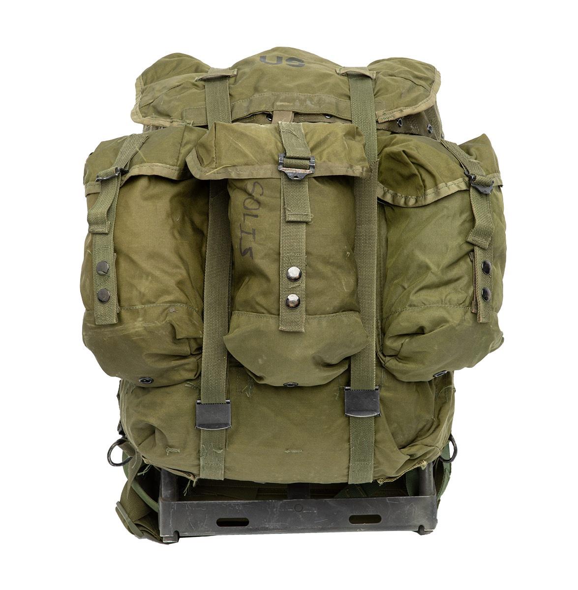 Genuina mochila militar de EE. UU. Alice Tipo impermeable 50L Camping Daypack