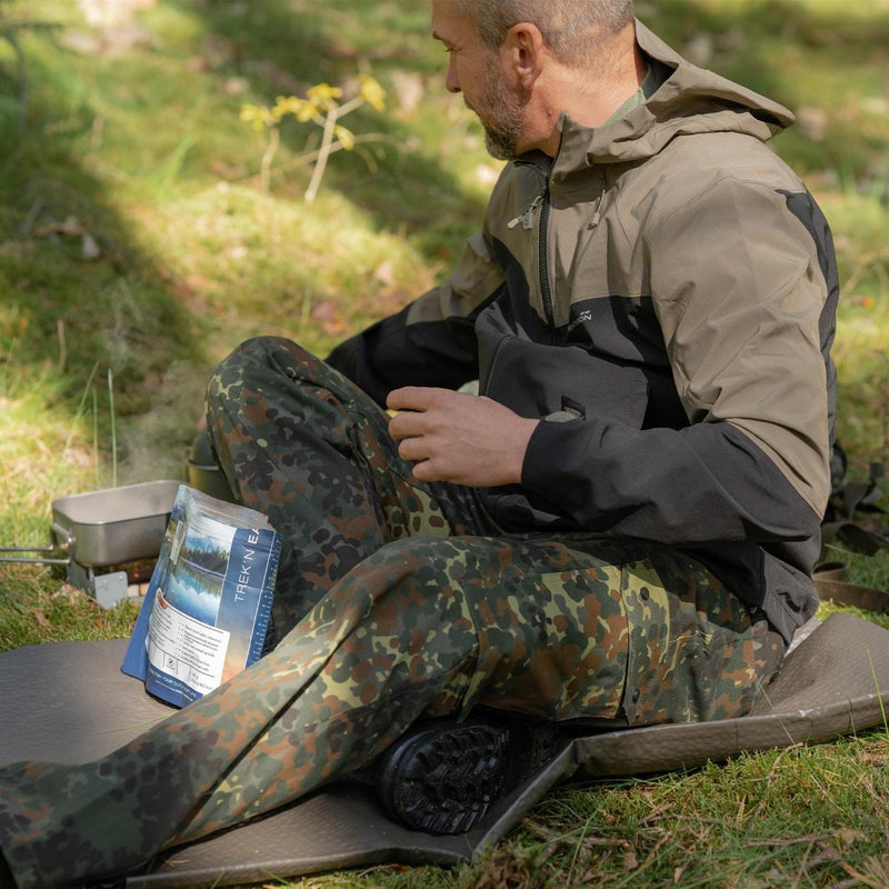 Hoja de tierra del ejército alemán subraya lona de lona impermeable militar
