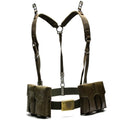 Ejército alemán Strap Tirns Belt Set System Tactical Arness Pack Kit