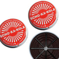 Energía alemana de chocolate negro Scho-ka-kola cafeína y nuez de cola 100 g de estaño