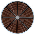 Energía alemana chocolate chocolate escolar con leche integral 100 g de estaño azul