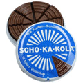 Energía alemana chocolate chocolate escolar con leche integral 100 g de estaño azul