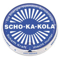 Energía alemana chocolate chocolate escolar con leche integral 100 g de estaño azul