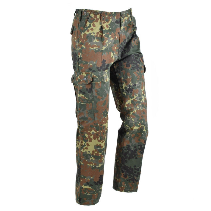 Pantalones cargo de campo estilo militar alemán pantalones ACU del ejército de combate de camuflaje flecktarn - GoMilitar