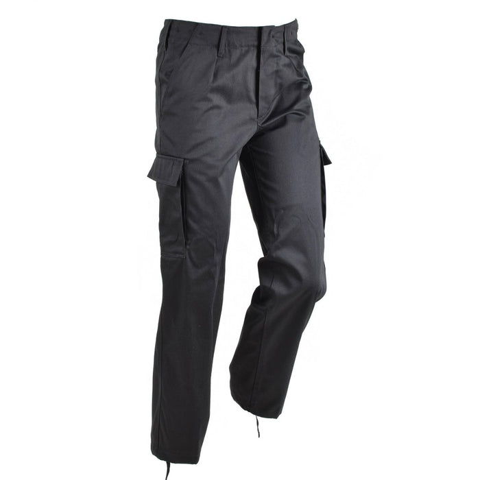 Pantalones de piel de topo estilo militar alemán pantalones de uniforme de combate negros duraderos NUEVO - GoMilitar