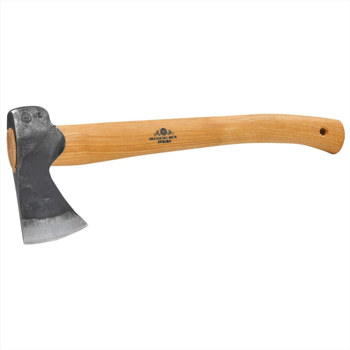 Gransfors Bruk Hacha de Cazador Cuello Pulido 48cm Leña Forjada Fina - GoMilitar