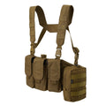 Helikon-Tex Chicom Equipo de pecho táctico ajustable Harrnes Woodland Camo