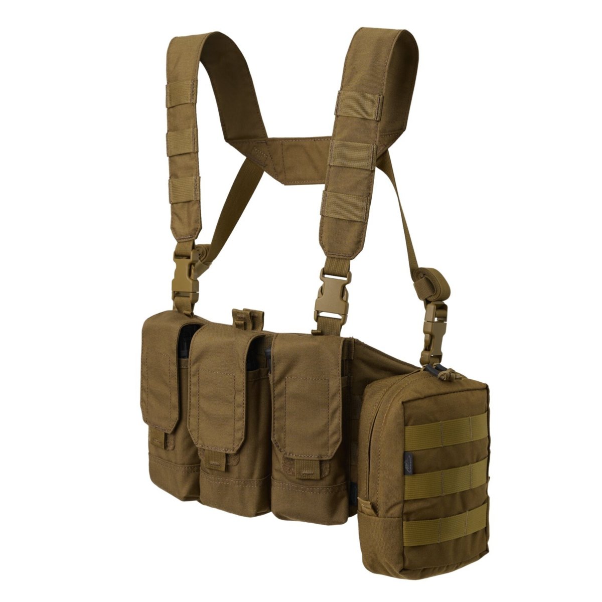 Helikon-Tex Chicom Equipo de pecho táctico ajustable Harrnes Woodland Camo