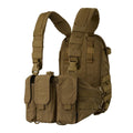 Helikon-Tex Chicom Equipo de pecho táctico ajustable Harrnes Woodland Camo