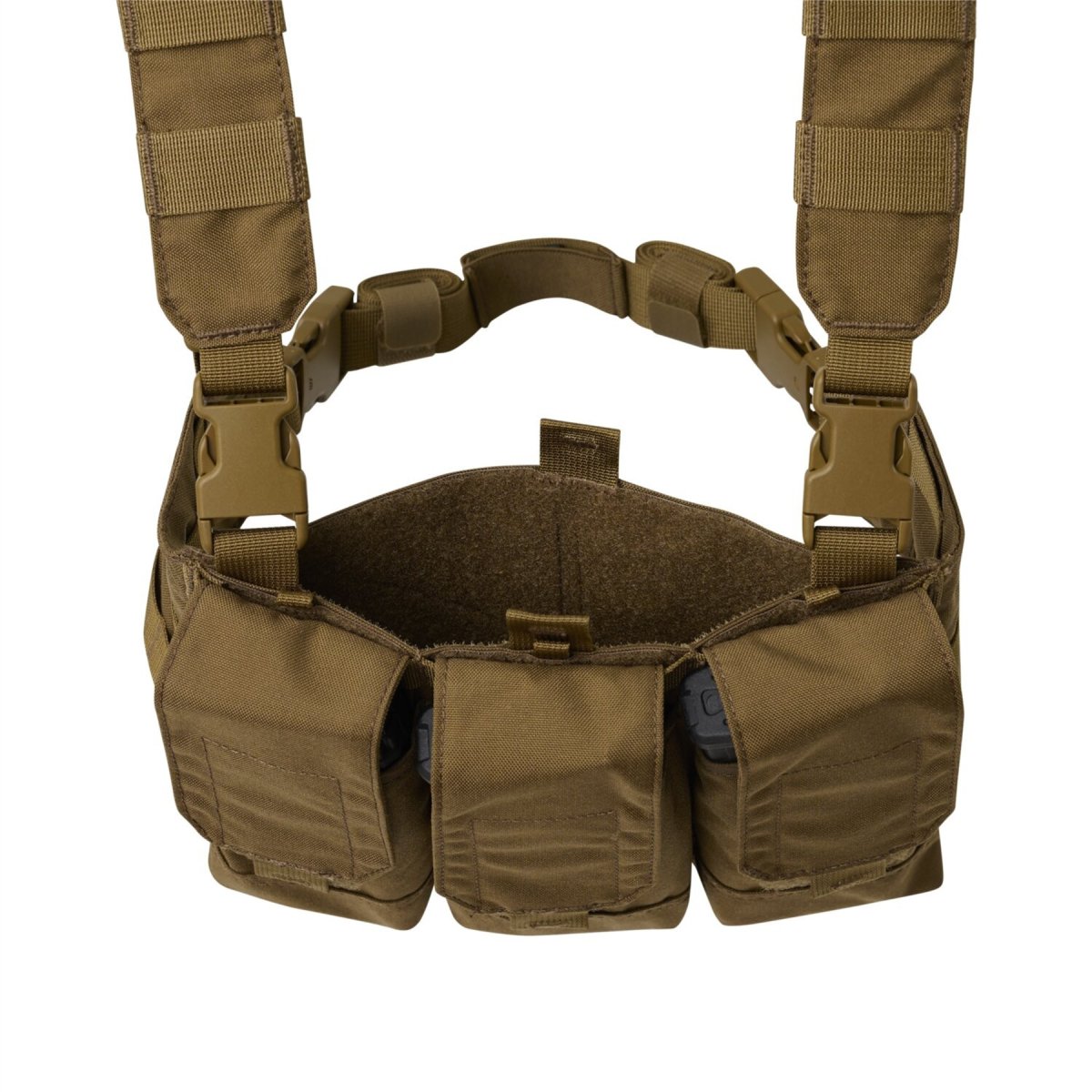 Helikon-Tex Chicom Equipo de pecho táctico ajustable Harrnes Woodland Camo
