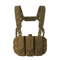 Helikon-Tex Chicom Equipo de pecho táctico ajustable Harrnes Woodland Camo