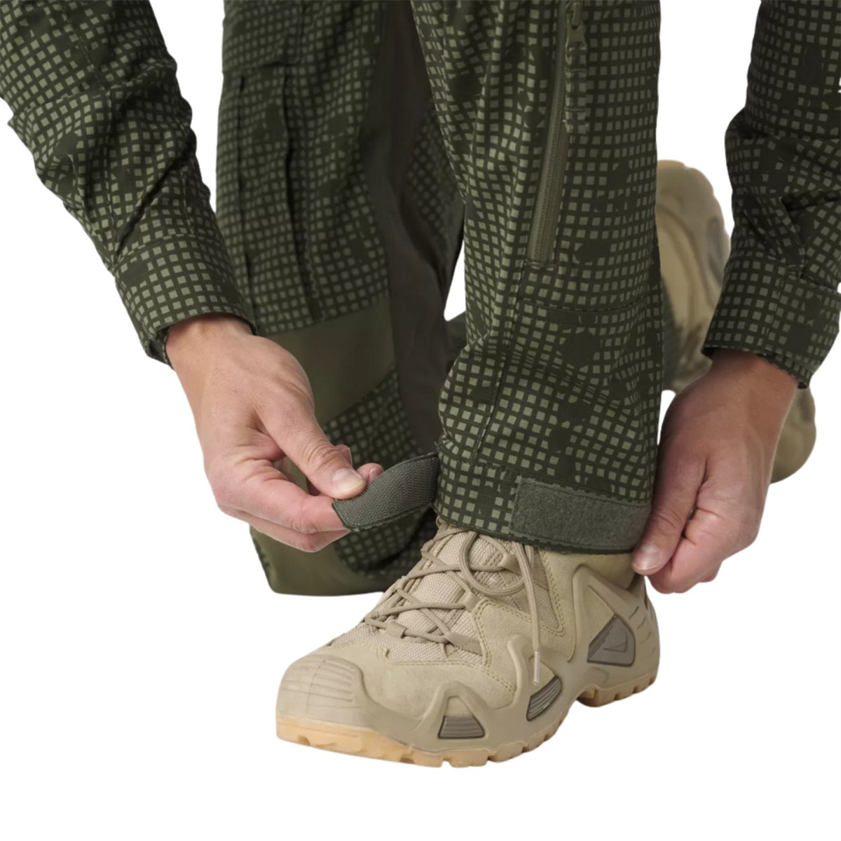 Helikon-Tex MCDU Pantalones tácticos Ripstop Ventilación Refuerzos en las rodillas Woodland
