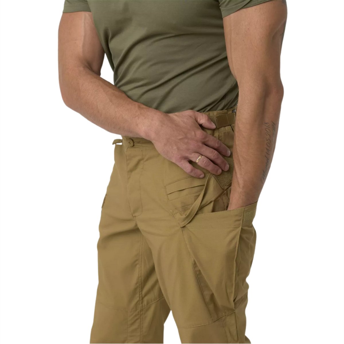 Helikon-Tex SFU Next Mk2 Pantalones tácticos Ripstop Ajuste multipunto Woodland