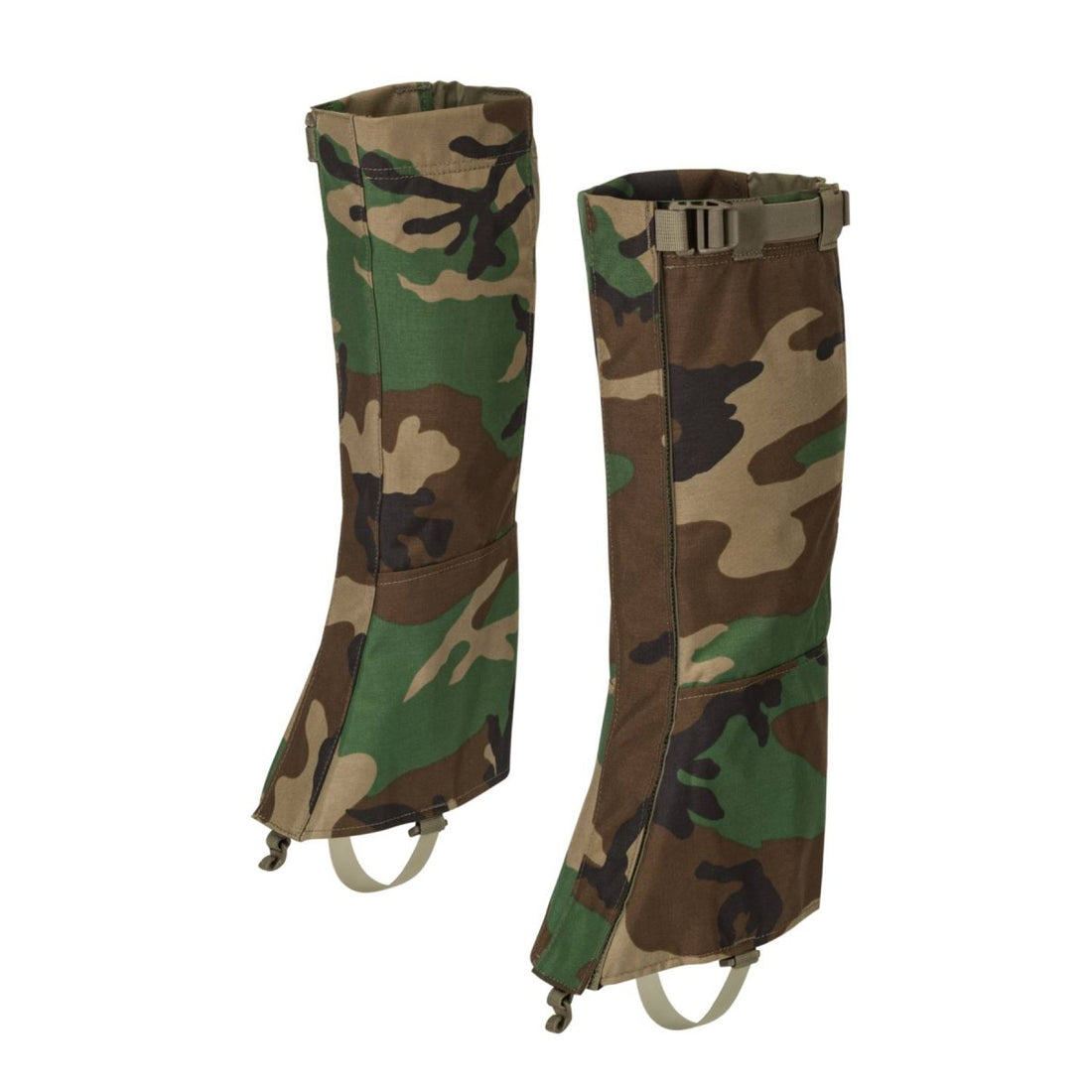 Helikon-Tex Snowfall Polainas Longitud Ajustable Resistente al Agua Woodland Camo