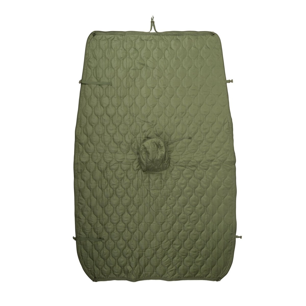 Helikon-Tex SWAGMAN ROLL Basic Poncho Grueso Acolchado de Invierno Manta Edredón Negro