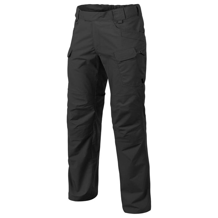 Helikon - Tex Urban Pantalones tácticos Polycotton Ripstop Durable Outdoor Wear Negro - GoMilitar