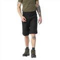 Helikon-Tex Pantalones cortos tácticos urbanos Bolsillos cargo PolyCotton Ripstop Negro