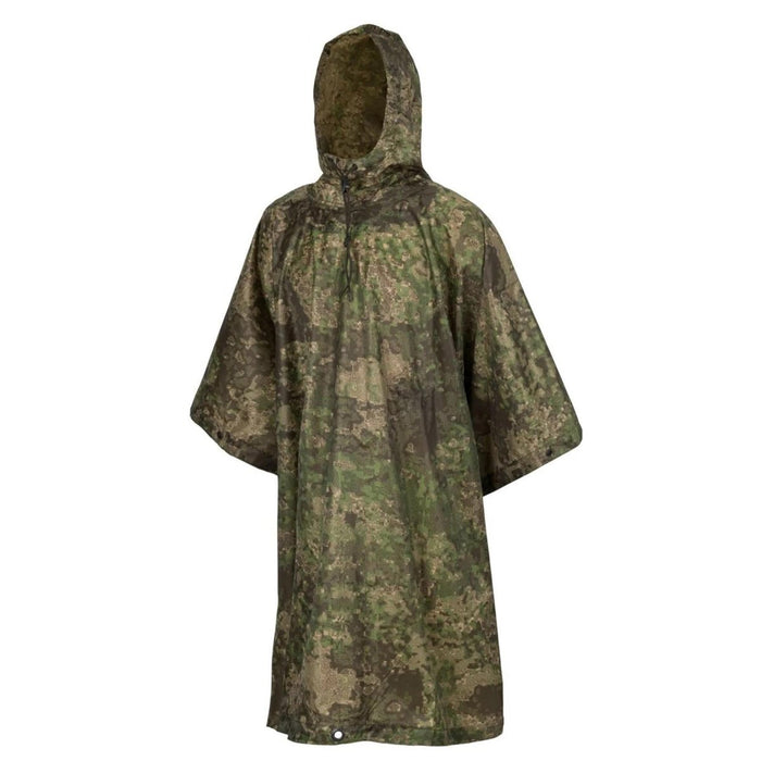 Helikon - Poncho táctico impermeable modelo Tex U.S. Army PenCott Wildwood Camo - GoMilitar
