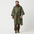 Helikon-Tex Modelo del Ejército de EE. UU. Poncho impermeabilizan el equipo de lluvia táctica CAMO de bosque