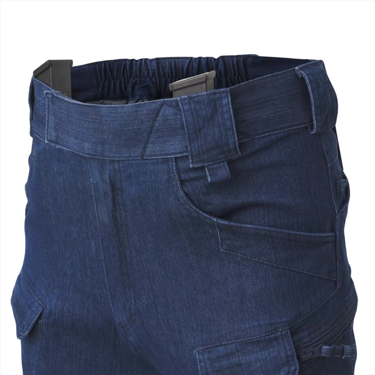 Helikon-Tex UTP Pantalones tácticos Denim elástico Refuerzo de rodilla Varios bolsillos