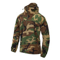 Helikon-Tex WINDRUNNER Anorak Chaqueta con capucha inferior ajustable Woodland Camo