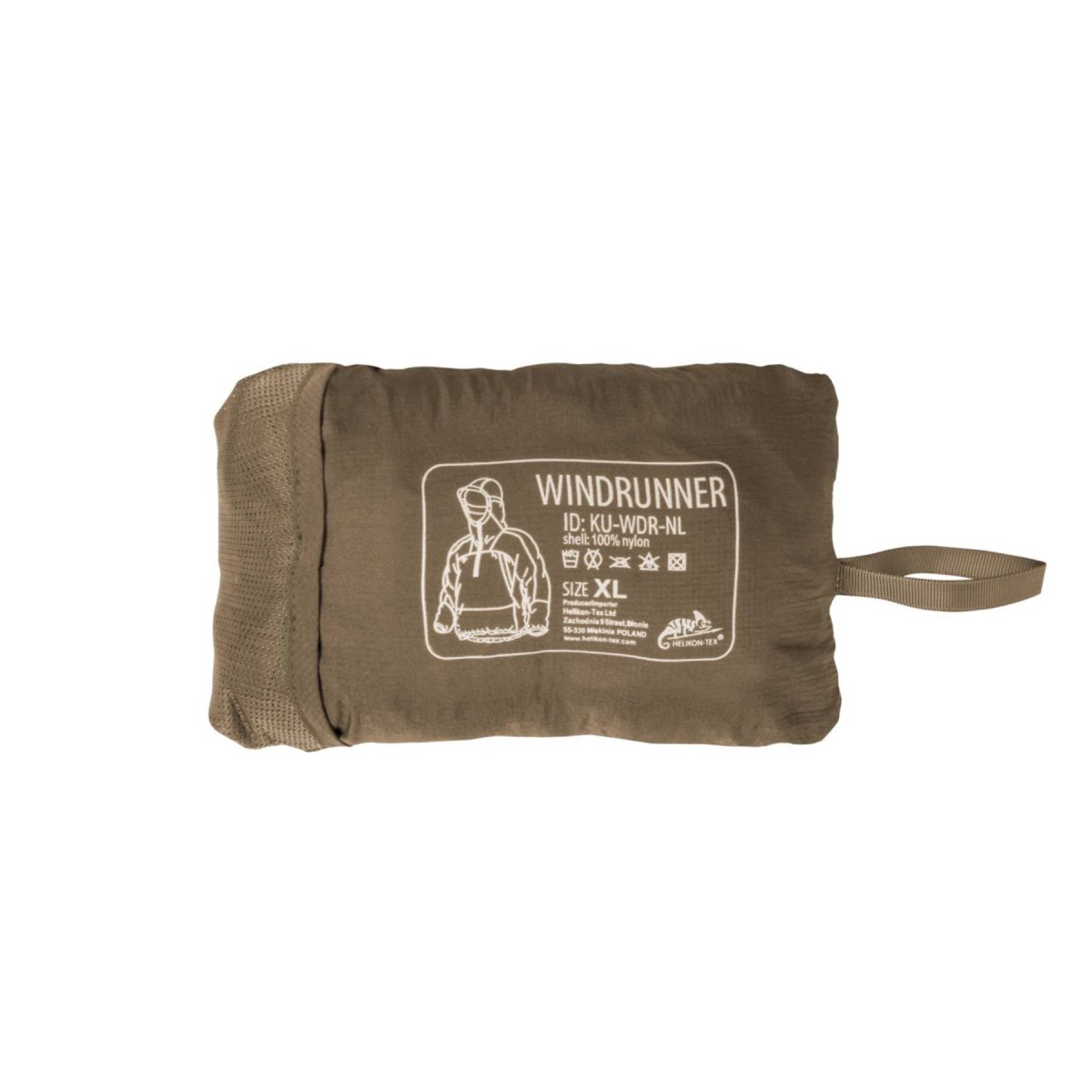 Helikon-Tex WINDRUNNER Anorak Chaqueta con capucha inferior ajustable Woodland Camo