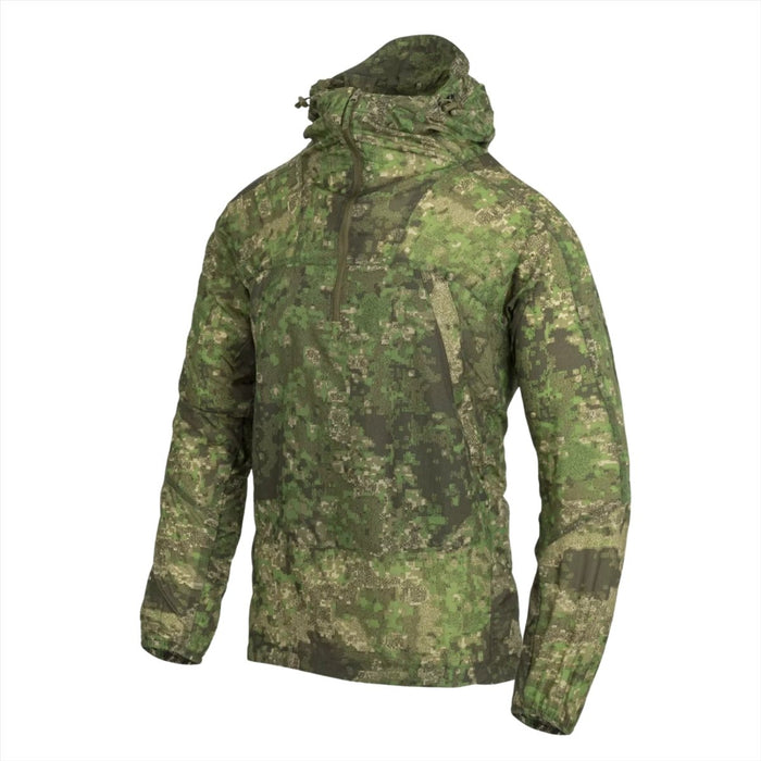 Paquete de chaqueta anorak Helikon-Tex Windrunner PenCott WildWood Camo - GoMilitar