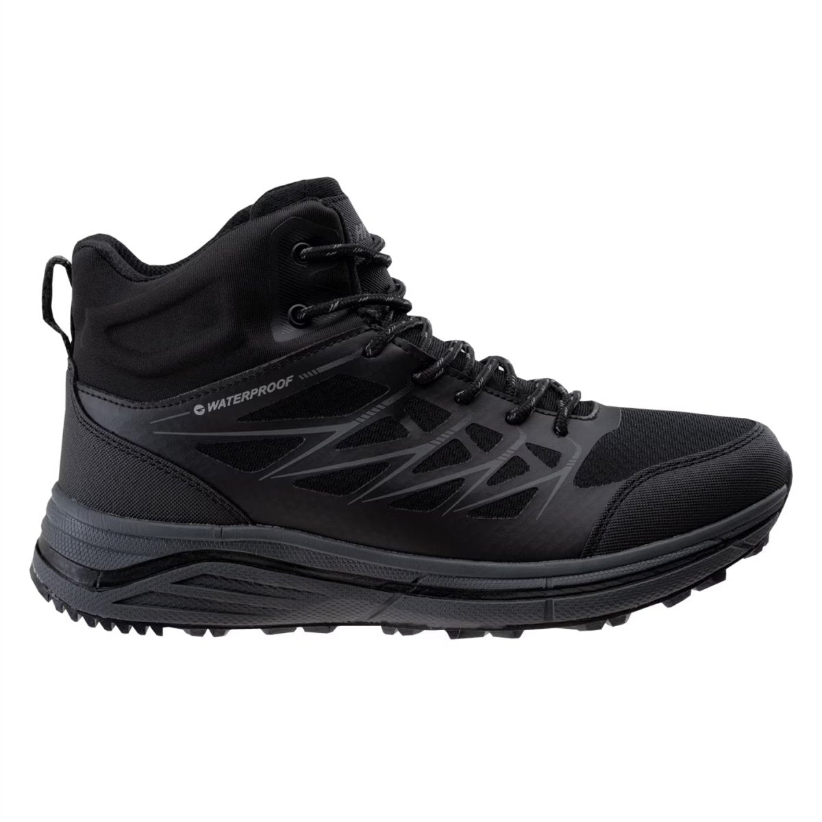 Botas tácticas HI-TEC Hewila MID WP Transpirables Impermeables Puntera reforzada Negro
