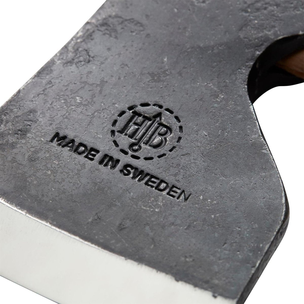 Hacha de caza HULTAFORS Dvardala, hacha con mango de madera de nogal de acero al carbono