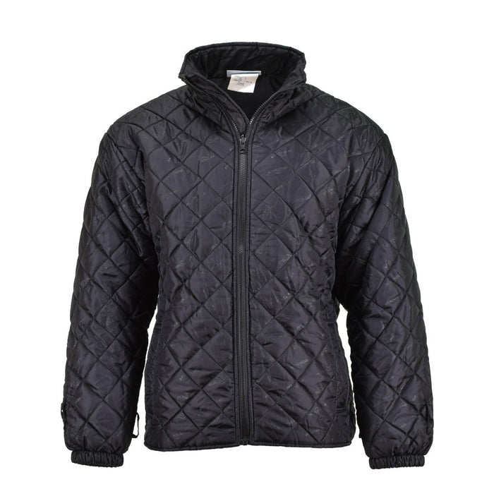 Hydrawear Brand Chaqueta del ejército alemán con forro para clima frío acolchado a prueba de viento negro - GoMilitar