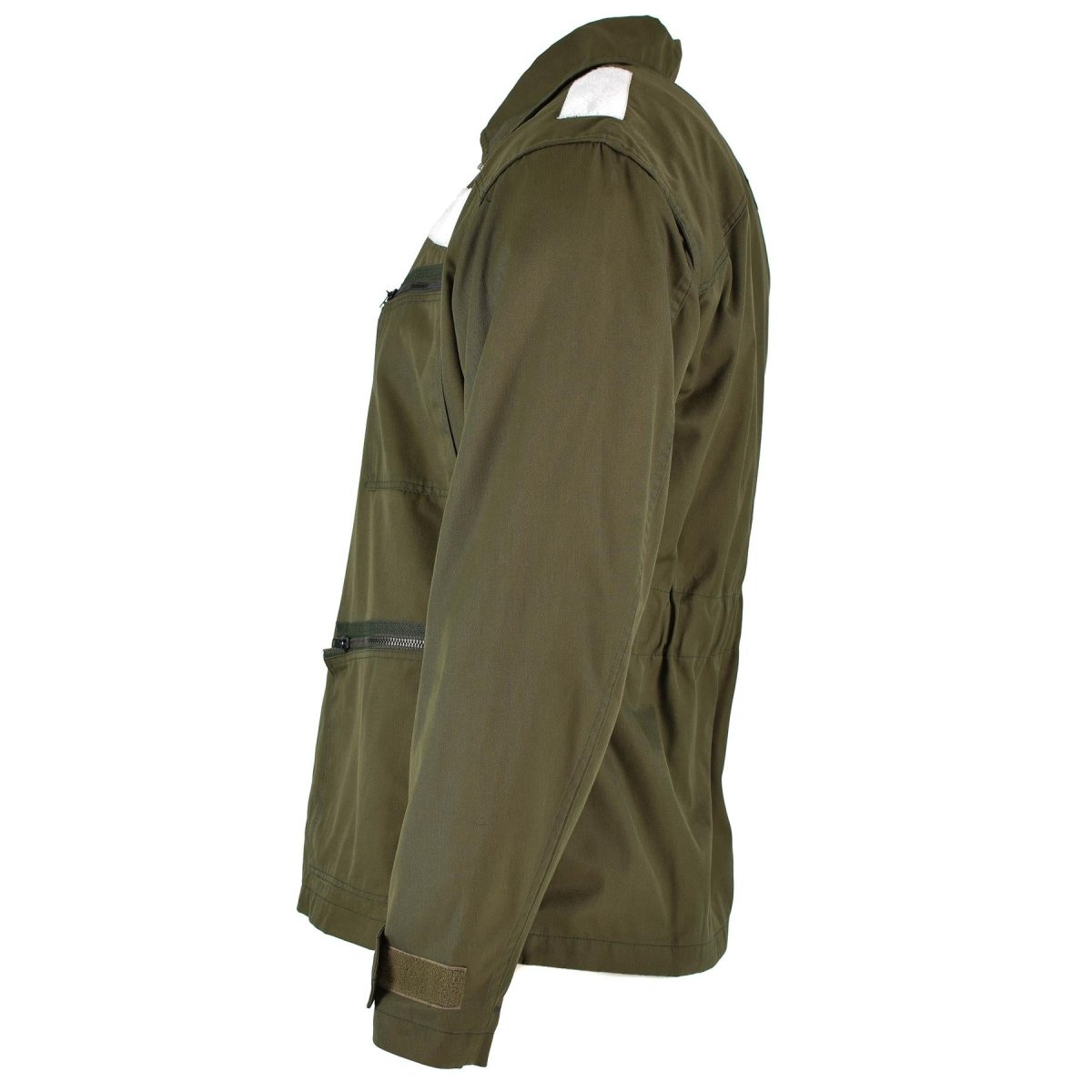 Tropas de campo de la chaqueta del ejército italiano Problema militar OD Parka Fining Bdu a prueba de viento