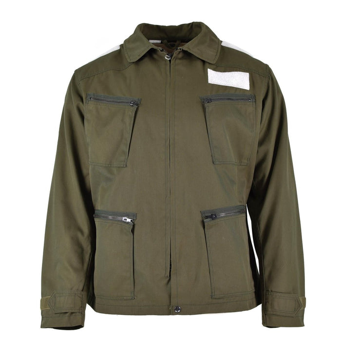 Chaqueta del ejército italiano tropas de campo edición militar OD parka forro a prueba de viento BDU - GoMilitar