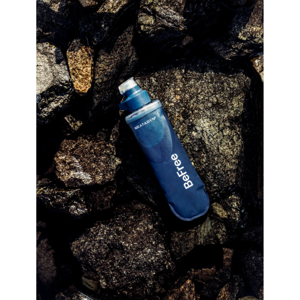 Katadyn BeFree AC 0.5L Filtro de agua Frasco blando Senderismo Camping Azul pizarra