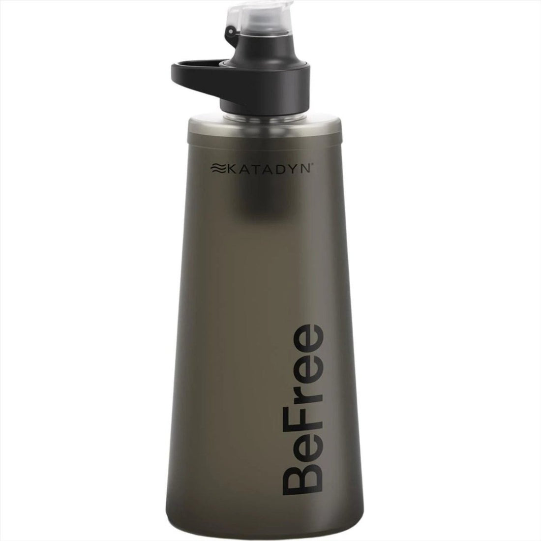 Katadyn BeFree AC 1L Filtro de agua Botella plegable Tecnología EZ Clean Negro