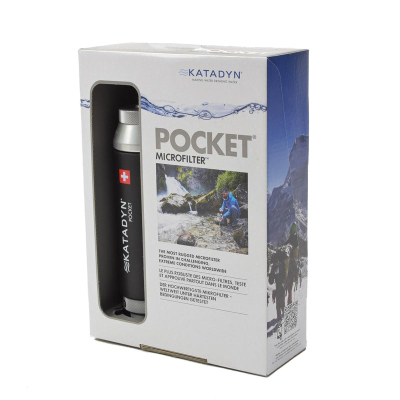 Filtro de agua de bolsillo de Katadyn de larga duración Premio de purificación de emergencia de campamento