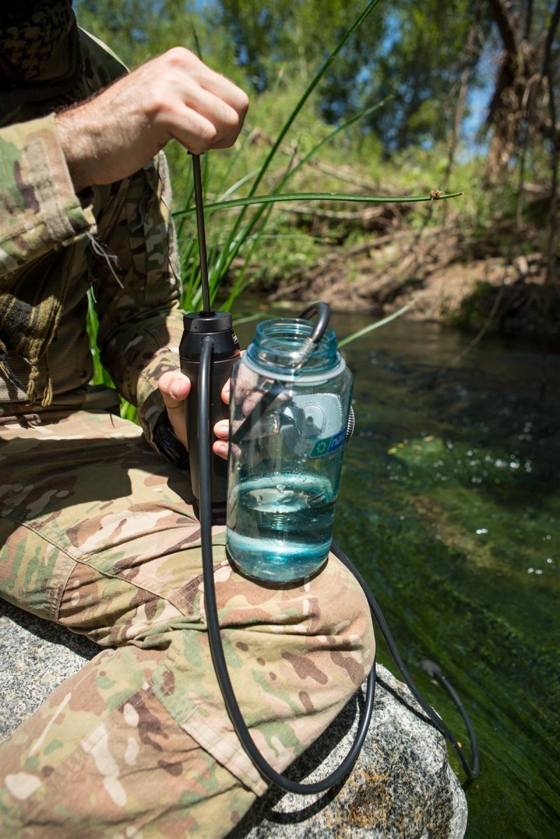 Katadyn Filtro de agua de bolsillo Tactical Camping Purificación de campamento de emergencia Premio