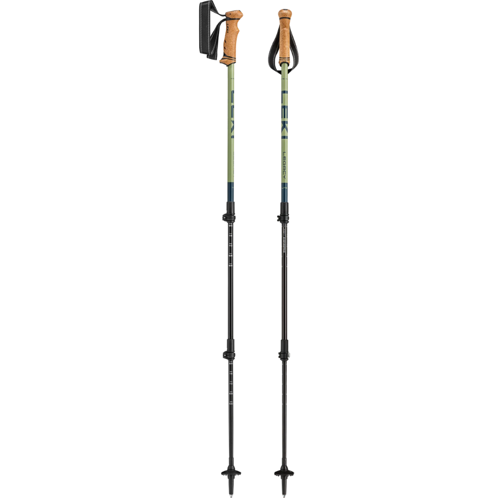 LEKI Legacy Lite Bastones de trekking ajustables Par 100-135 cm Ligero