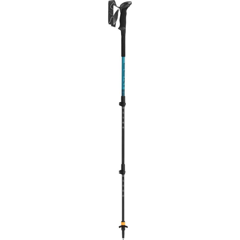 LEKI Makalu Lite AS Bastones de trekking Par de senderismo antichoque ajustables 100-135 cm