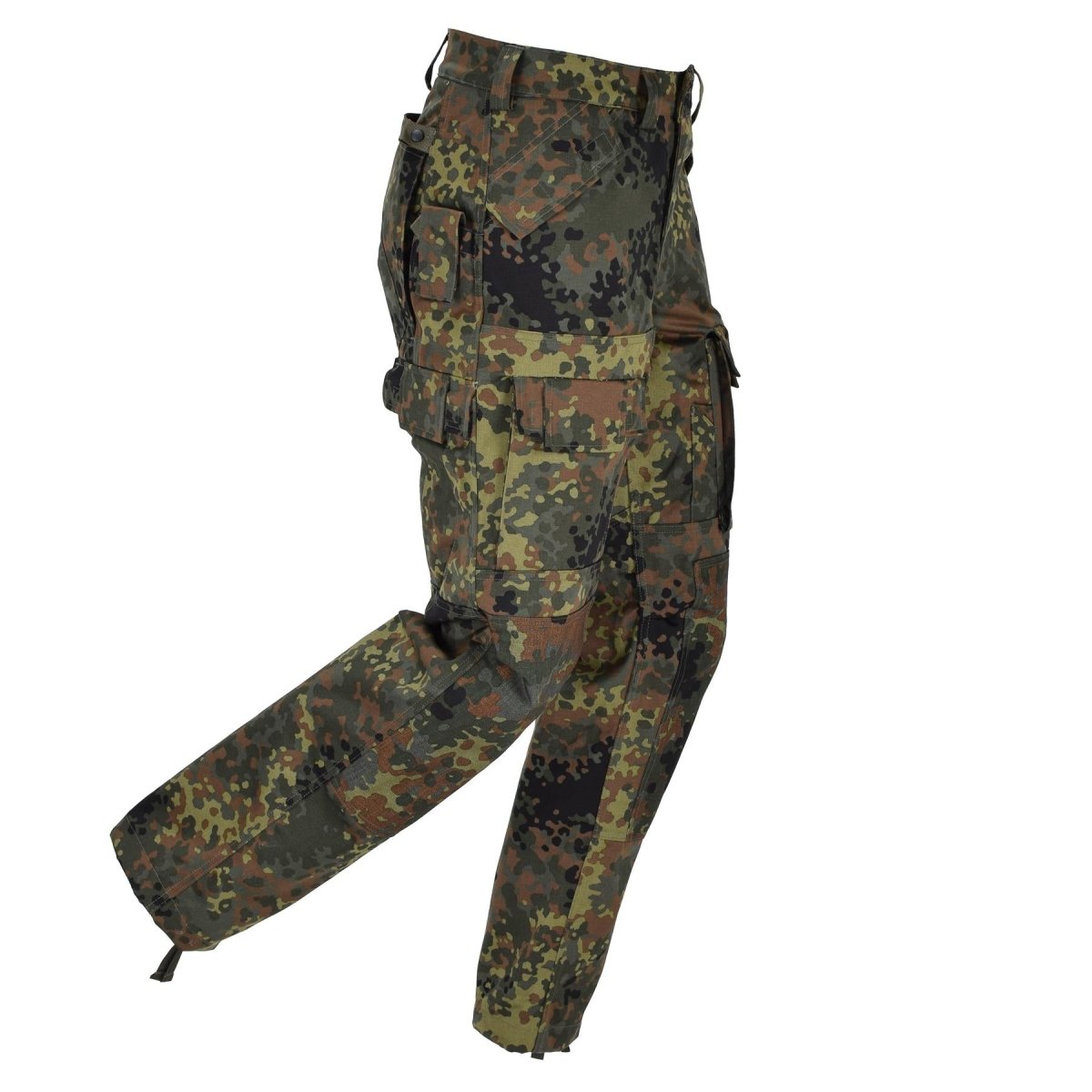 Pantalones tácticos del ejército Leo Kohler Flecktarn CAMO FORDE CARGO CAMPO DE CARGE