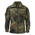 Leo Kohler Army Tactical Flectarn Camufas Combate Combate de campo con cremallera ajustable