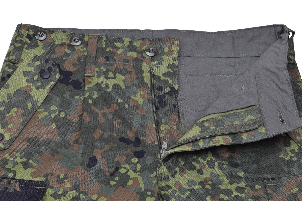 Leo Kohler Bdu Pants Bundeswehr Flecktarn CAMO Field Tactical Paintball pantalones